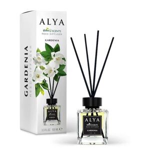 Alya Gardenia Reed Diffuser - Black